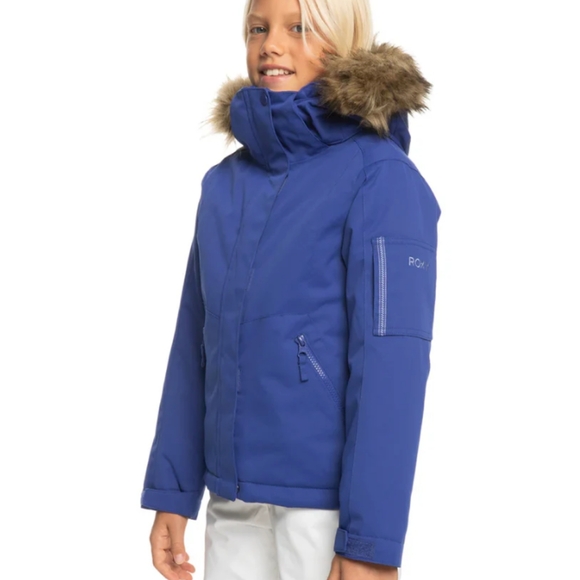 ROXY NEW Meade Girl Technical DryFlight Snow Jacket - Picture 6 of 12